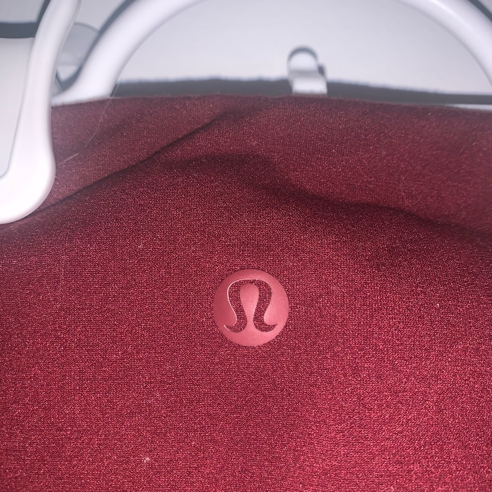 Maroon Lululemon Leggings